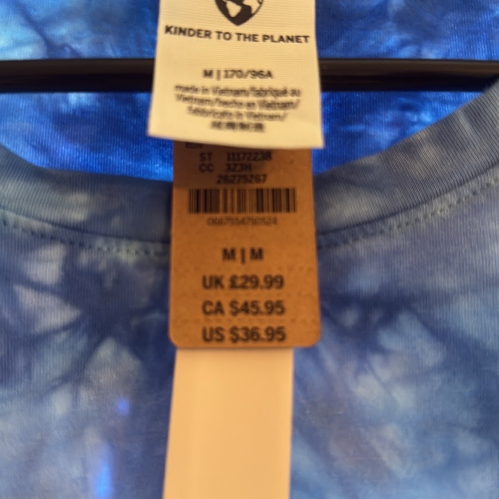 VS Pink - blue tie die dress - Picture 4 of 4